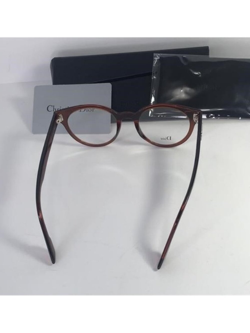 New - Dior Ladies Tortoise Aviator/Pilot Eyeglass Frames DIORCD3 - Picture 2 of 11